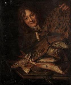 WULFRAET Mathijs 1648-1727,A fisherman with his catch,Bonhams GB 2020-07-07