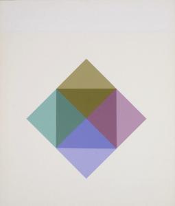 WURMFELD SANFORD 1942,Composition abstraite,1971,Yann Le Mouel FR 2024-03-31