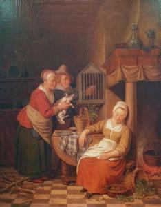 WUST Christoffel 1801-1853,The Sleeping Kitchen Maiden,William Doyle US 2007-02-07