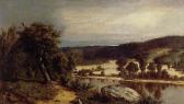 WYANT Alexander Helwig 1836-1892,river landscape,1864,Sotheby's GB 2001-05-24