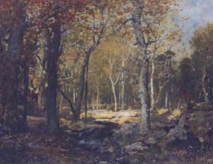 WYANT Alexander Helwig 1836-1892,Sunlit clearing,1890,Christie's GB 2005-03-01