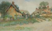 WYATT George 1900-1900,A WARWICKSHIRE FARMSTEAD,Ross's Auctioneers and values IE 2022-11-09