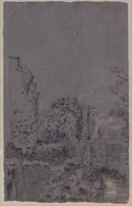 WYATT Henry 1794-1840,castle ruins,Burstow and Hewett GB 2019-10-16