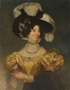 WYATT Henry 1794-1840,Portrait of a lady,1828,Sworders GB 2020-12-08