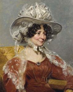 WYATT Henry 1794-1840,Portrait of a lady, half-length,1827,Christie's GB 2017-04-26