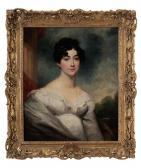 WYATT Henry 1794-1840,Portrait of Lady Louise Lambdon,Brunk Auctions US 2013-03-23