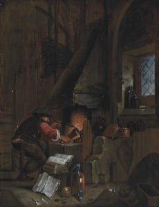 WYCK Thomas 1616-1677,An alchemist in his study,Christie's GB 2013-10-01
