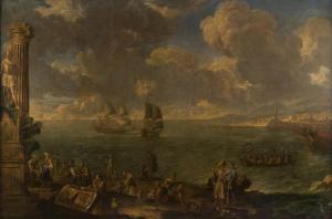 WYCK Thomas 1616-1677,The City and Bay of Leghorn,Shapiro Auctions US 2015-12-12