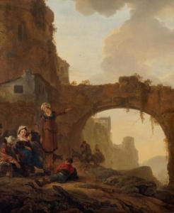 WYCK Thomas 1616-1677,Travellers at rest.,Galerie Koller CH 2016-03-22