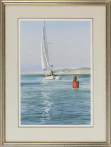 WYCKOFF Karol B 1900-1900,Sailing off the coast,Eldred's US 2018-08-09