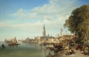 WYLD William 1806-1889,A View of Venice from the Riva degli Schiavone,Christie's GB 2023-07-13