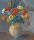 WYLER Otto 1887-1965,Zinnien,Dobiaschofsky CH 2009-05-13