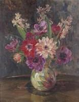 WYLIE Kate 1877-1941,Still life of spring flowers in a jug,Woolley & Wallis GB 2016-06-08