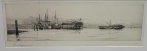 WYLLIE Harold 1880-1973,The Vernon Torpedo School,Cheffins GB 2022-09-08