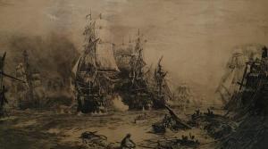 WYLLIE W.L,Sea Battle and Wreck...,The Cotswold Auction Company GB 2019-10-22