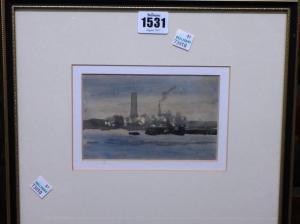 WYLLIE William Lionel 1851-1931,Thames scene,Bellmans Fine Art Auctioneers GB 2017-08-01