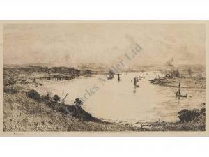 WYLLIE William Lionel 1851-1931,The Thames Estuary,Charles Miller Ltd GB 2016-11-08