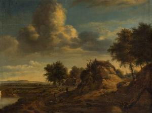 WYNANTS Jan 1632-1684,Path by the Dunes,Auctionata DE 2015-07-21