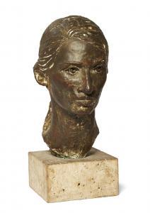 WYNNE David 1926-2014,Bust of Jenny Trevelyan,1961,Rosebery's GB 2024-03-12