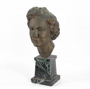 WYNNE David 1926-2014,Portrait Bust of Lady Oppenheimer,1952,Bonhams GB 2023-03-22