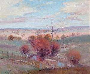 WYNNE James 1944,Landscape scene,Raffan Kelaher & Thomas AU 2020-11-10