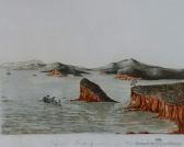 WYNYARD Robert Henry 1802-1864,Paihia looking across to Kororareka (Russel,International Art Centre 2013-02-27