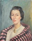 WYSOCKER Sophie,Portrait of Mrs Barbara Lawford,1956,Bonhams GB 2009-09-16