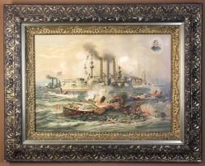 Xanthus Robert Smith,Destruction of Admiral Cerveras Fleet at Santiago ,Kaminski & Co. 2018-10-27