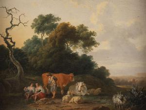 XAVERY Franciscus Xaverius 1700-1775,SHEPHERD IDYLL,Hargesheimer Kunstauktionen DE 2021-09-11