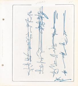 XENAKIS Yannis 1922-2001,Composition graphique,Millon & Associés FR 2010-06-28
