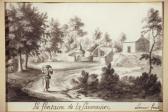 XHROUET Mathieu Antoine 1672-1747,La Fontaine de la Sauvenière,Lhomme BE 2014-03-01