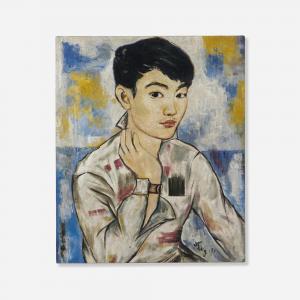 XI DEJIN Hsi Te chin 1923-1981,Untitled,1975,Rago Arts and Auction Center US 2023-05-23
