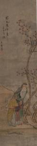 XI LING Yu,Old man under prunus tree,888auctions CA 2014-02-13
