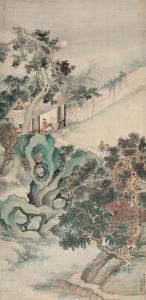 XI YUN 1711-1758,IMITATING TANG DI'S MANNER,China Guardian CN 2010-05-12
