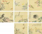XIONG ZHANG 1803-1884,FLOWERS AND BIRDS,Sotheby's GB 2014-03-20