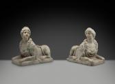 XIV LOUIS 1638-1715,SPHINXES,1700,Christie's GB 2022-09-21