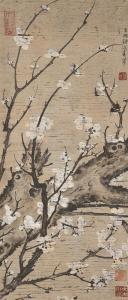XUAN QIAN 1235-1300,Prunus,13th century,Dreweatts GB 2022-11-09