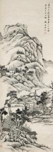 XUEHAO WANG 1754-1832,Landscape,1831,Galerie Koller CH 2022-11-29