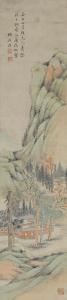 XUEHAO WANG 1754-1832,Landscape in the Yuan style,1822,Bonhams GB 2022-03-24