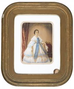 Y ALBAREDA Moliné 1833-1901,Retrato de Josefa de Novell y de Camir,1859,Balclis ES 2017-02-01