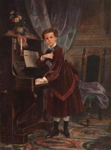 Y APARICI Francisco Javier Amerigo 1842-1912,Retrato de una niña,Balclis ES 2013-12-17