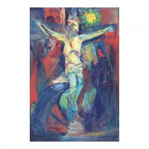 y Galvez Alejandro Miguel 1912-1989,Untitled (Crucifix),1964,Leon Gallery PH 2023-01-21