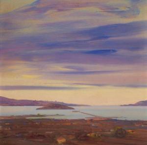 Y OROZCO MARTINEZ Xavier 1869-1943,The San Francisco Bay at Sunset,Bonhams GB 2019-11-25