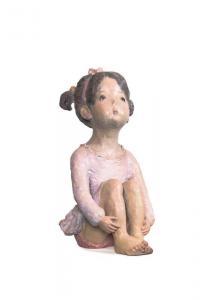 YA LING CAI,Doll in Purple Dress,Mossgreen AU 2014-10-28