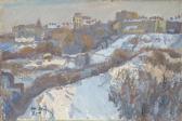 YABLONSKAYA Tatiana 1917-2006,Winter Landscape,1975,MacDougall's GB 2018-11-29