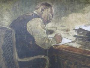 YABLUNOVSKY Petr Antonovich 1910-1989,Lenin in his Study,Whyte's IE 2009-12-07