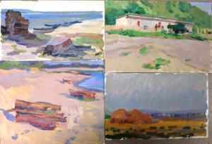 YACKCHENKO Y.N,Landscape and shoreline subjects,Bellmans Fine Art Auctioneers GB 2016-11-29