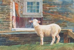 YACO Richard,White Lamb,1987,Hindman US 2014-04-11