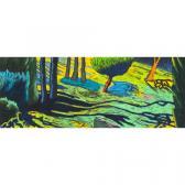 YAGER ROBBIN,ORANGE TREE WITH BLUE SHADOWS,1989,Joyner CA 2010-06-14