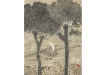 YAGI Ikuro 1908-1996,Tree,Mainichi Auction JP 2020-02-15